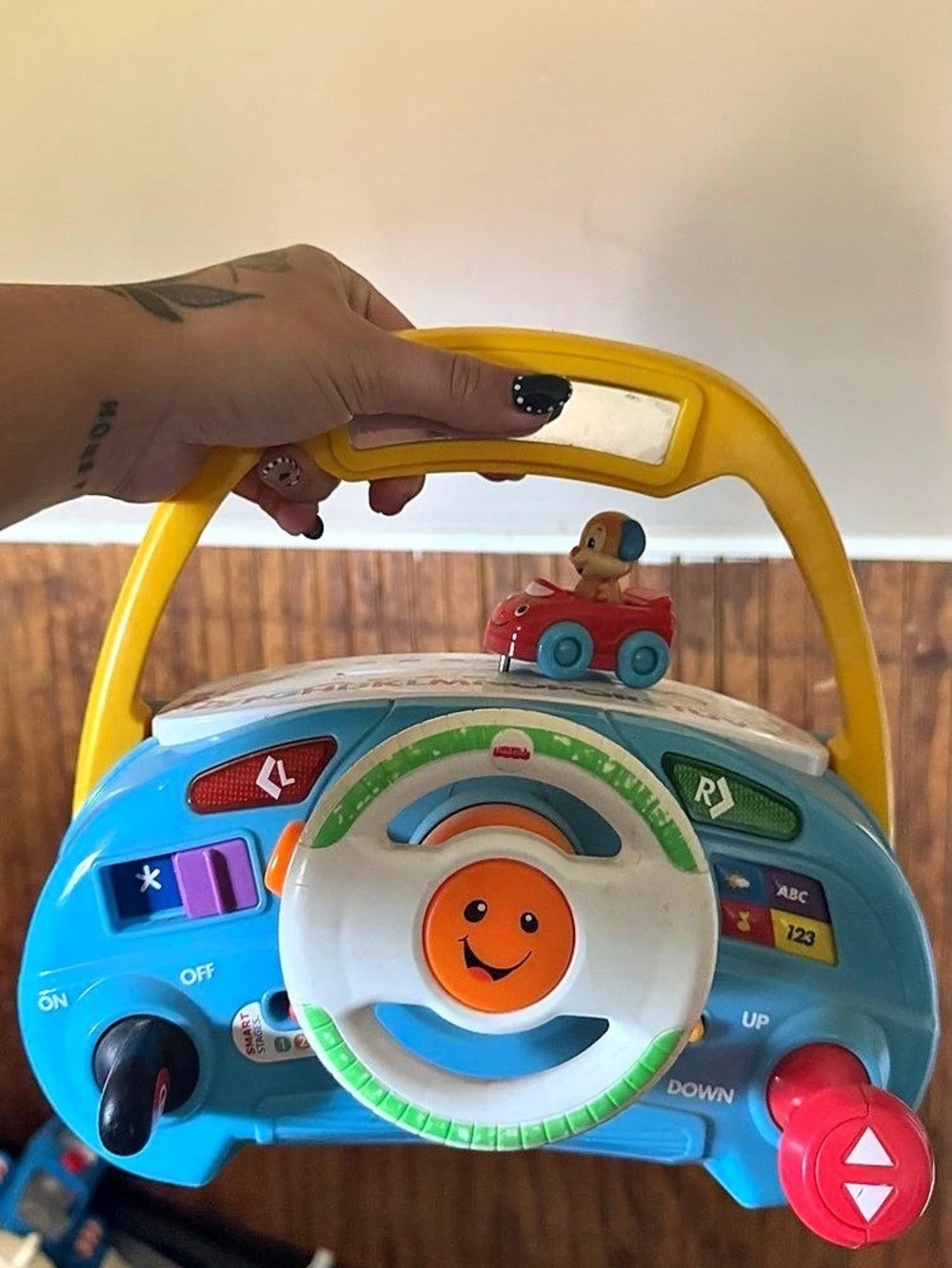 Fisher-Price Laugh & Learn Crawl Around Car Learning Toy